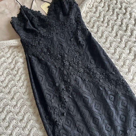 NWT Atelier Nicole Miller Lace Mini Dress - Picture 4 of 8